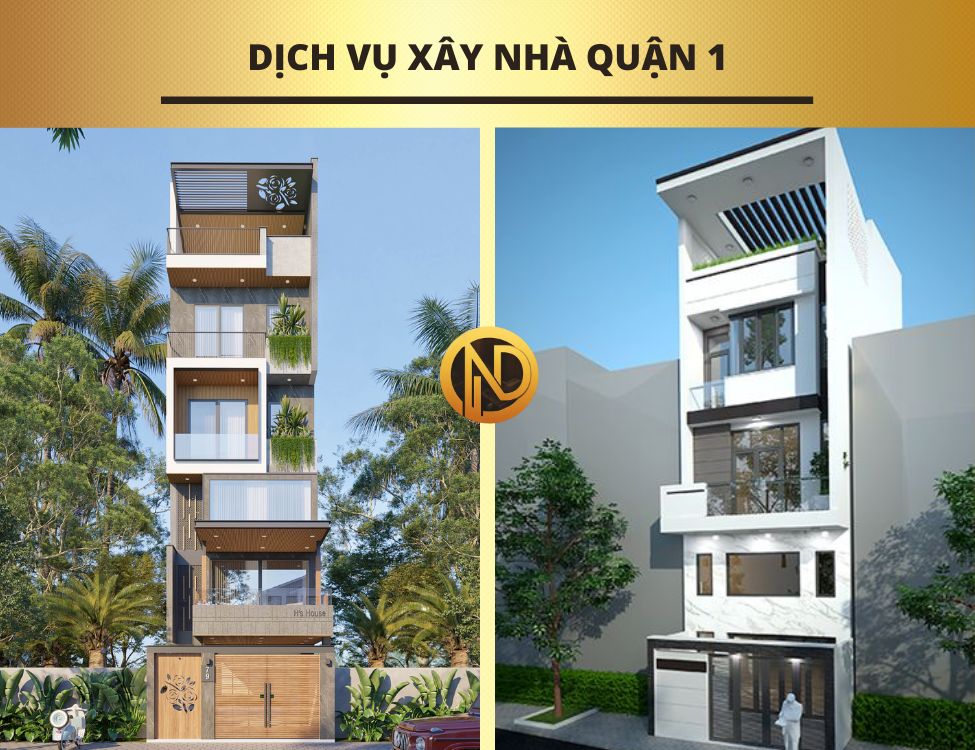 dịch vụ xây nhà trọn gói tại quận 1