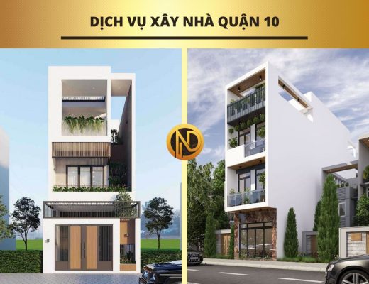 dịch vụ xây nhà quận 10