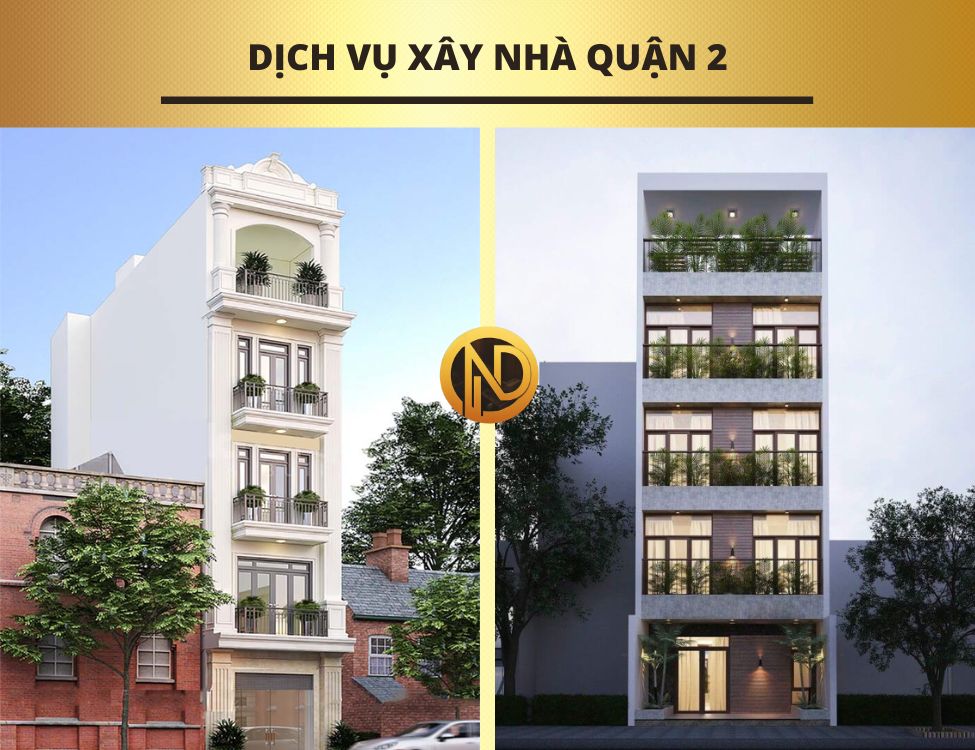 dịch vụ xây nhà quận 2