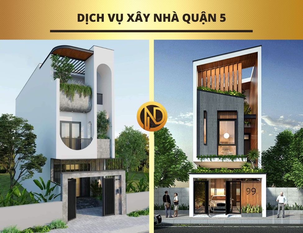 dịch vụ xây nhà quận 5