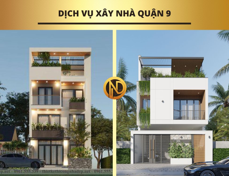 Dịch vụ xây nhà quận 9