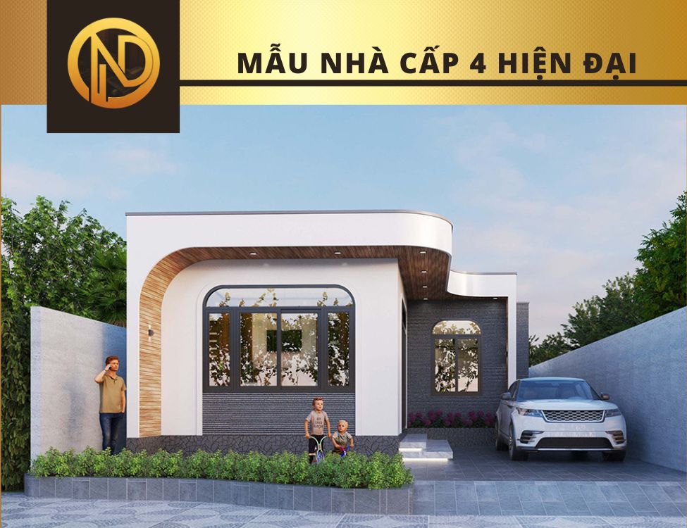 mẫu nhà cấp 4 hiện đại