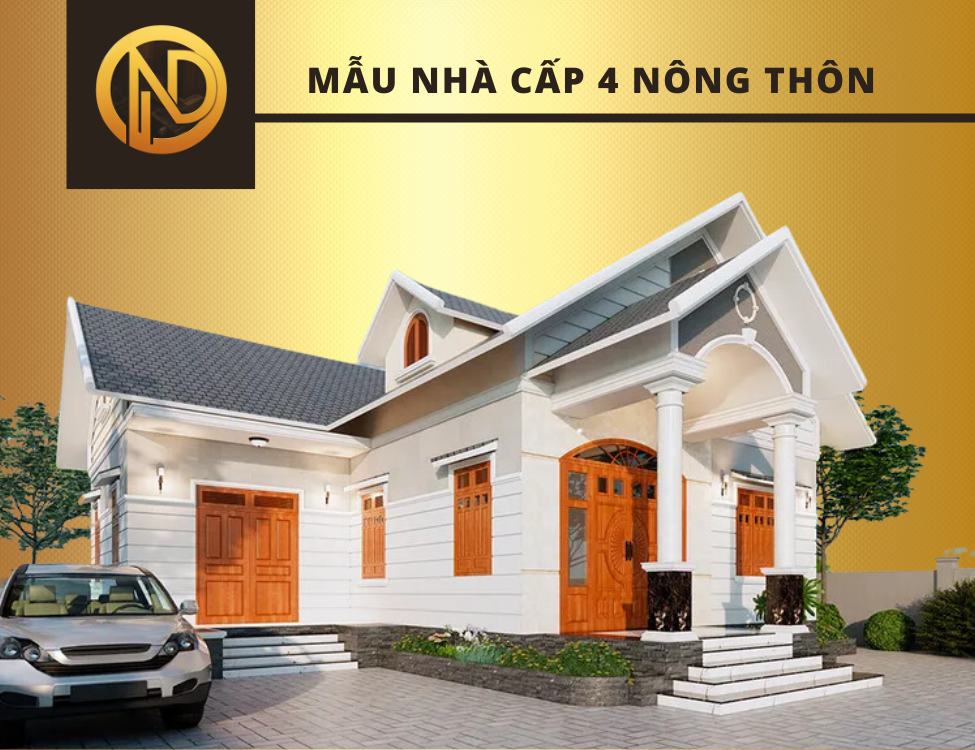 mẫu nhà cấp 4 nông thôn