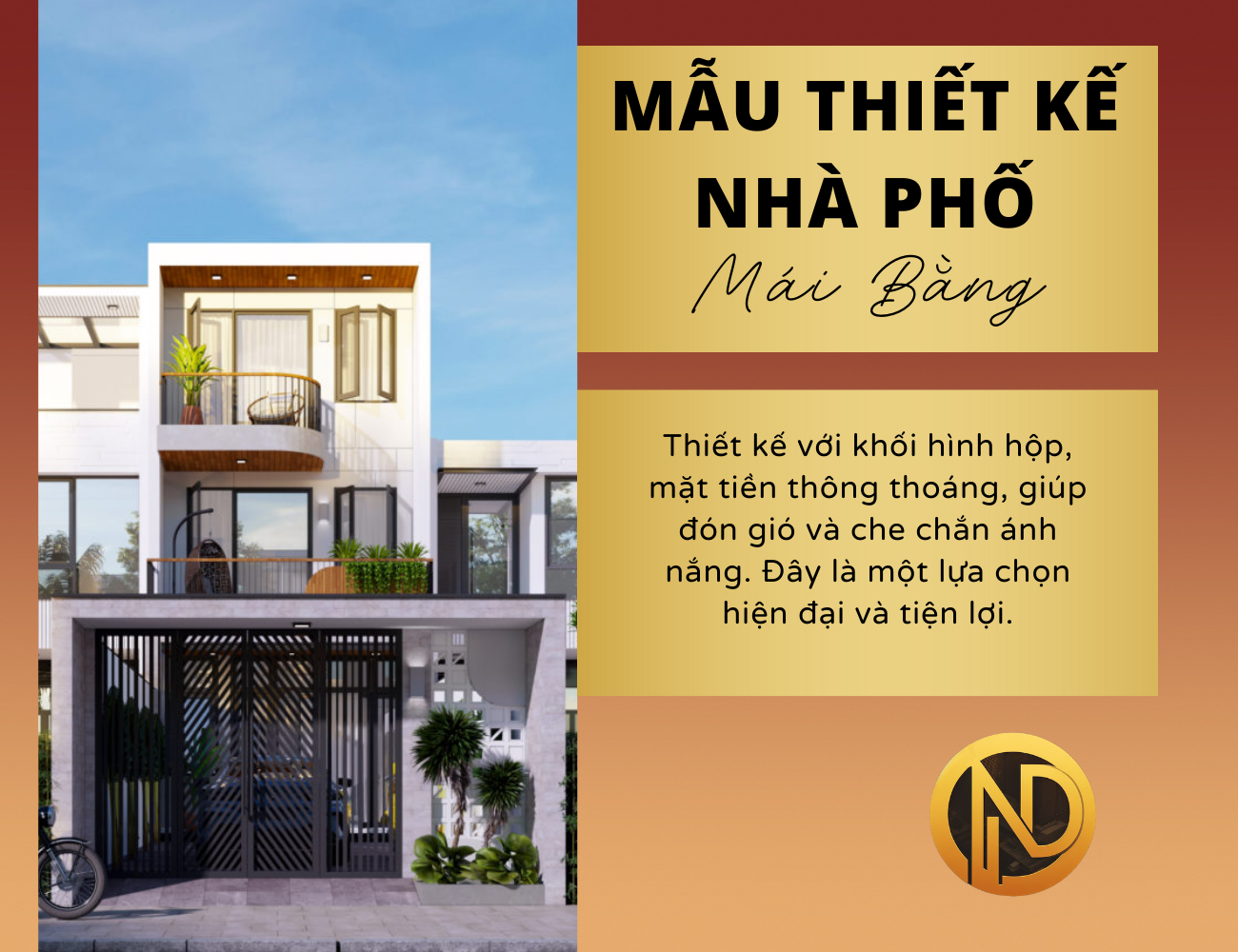 thiết kế nhà phố