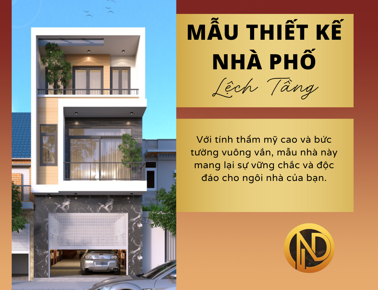 thiết kế nhà phố