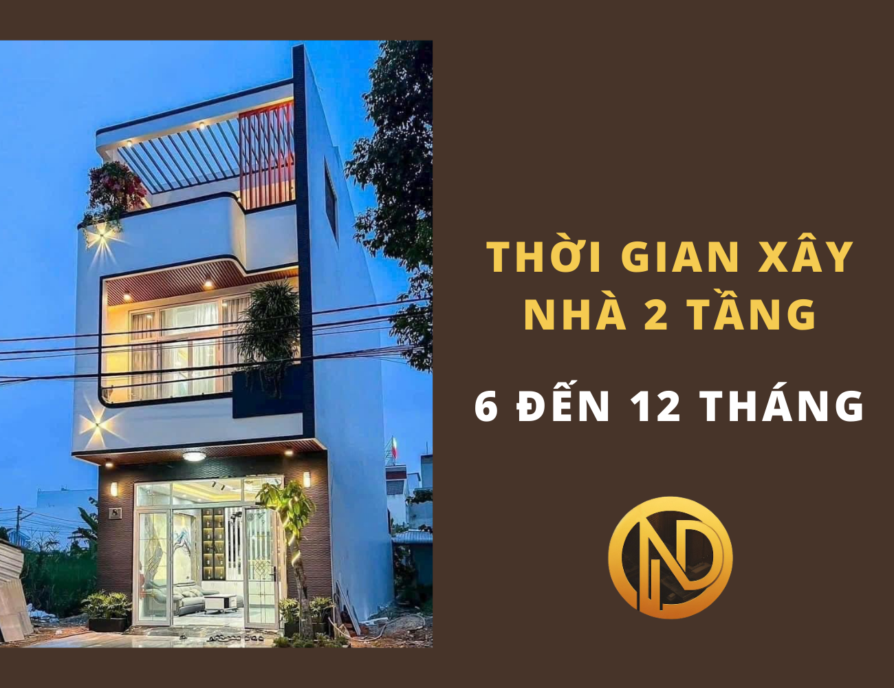 Thời gian xây nhà 1 tầng mất bao lâu