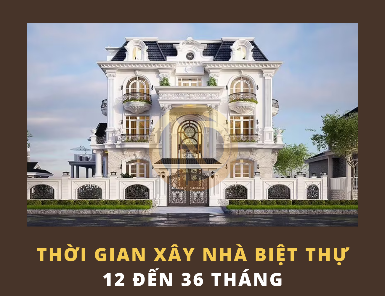 Xây biệt thự mất bao lâu