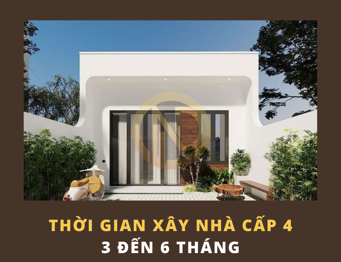 Thời gian xây nhà cấp 4