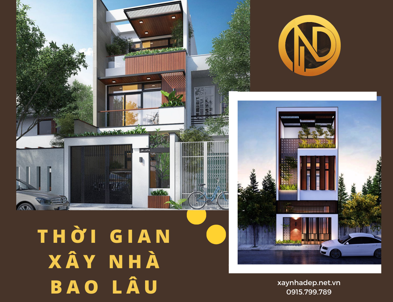 Thời gian xây nhà bao lâu