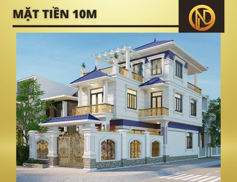 mặt tiền 10m