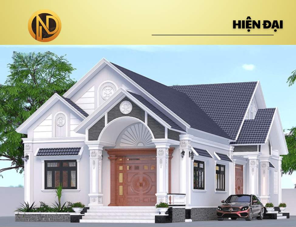 nhà cấp 4 mái Thái 10x20 hiện đại