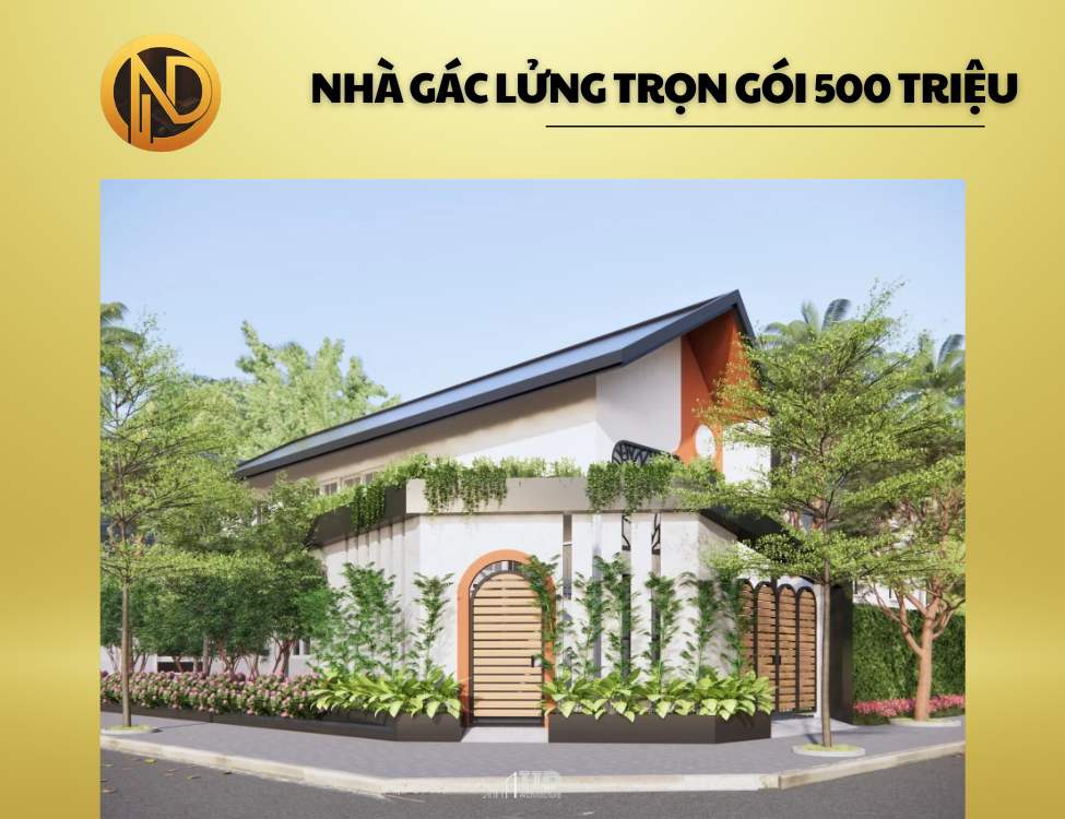 Xây nhà gác lửng trọn gói 500 triệu