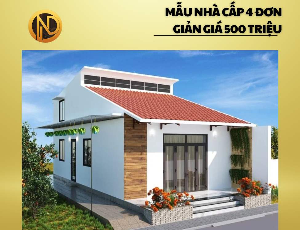 xây nhà trọn gói 500 triệu