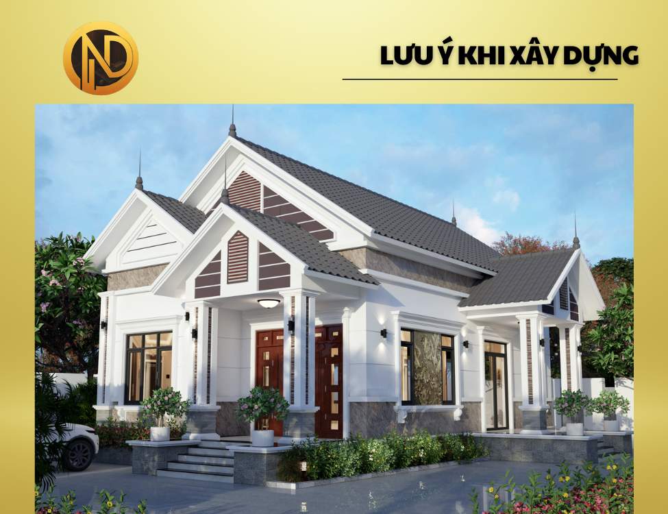 Lưu ý khi xây dựng