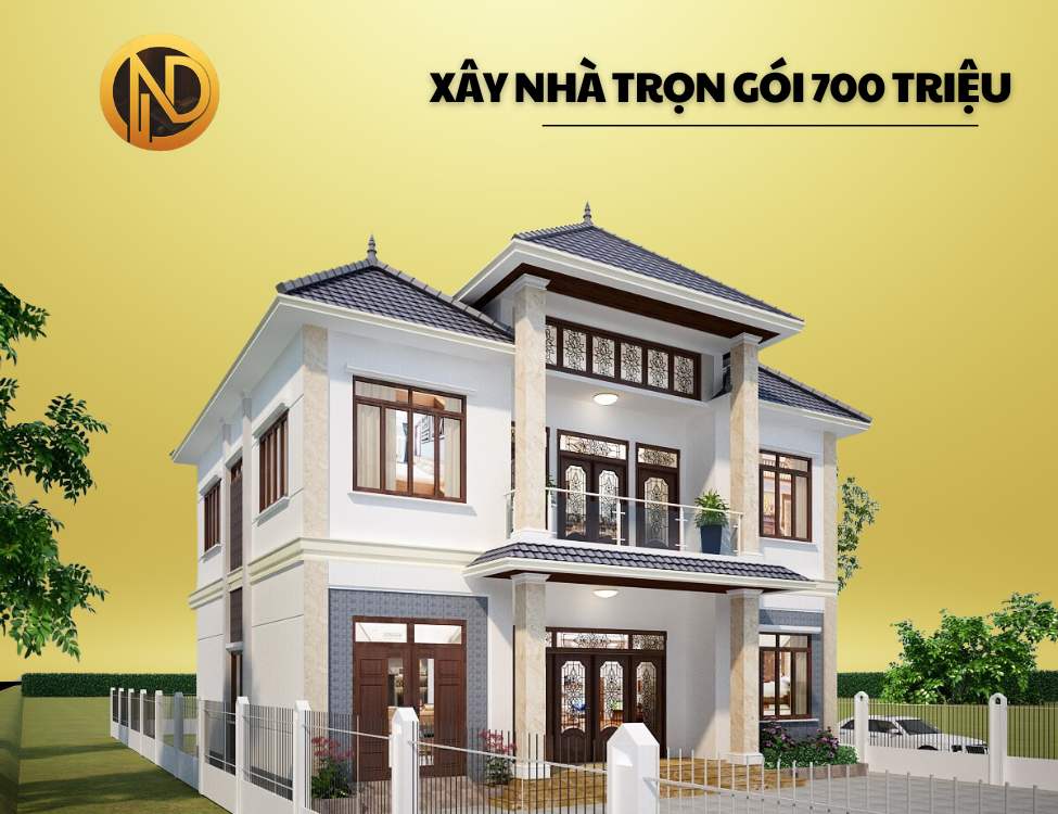 xây nhà trọn gói 700 triệu