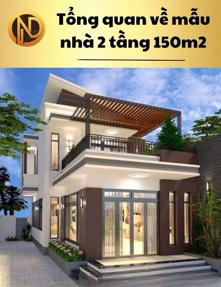 chi phí xây nhà 2 tầng 150m2