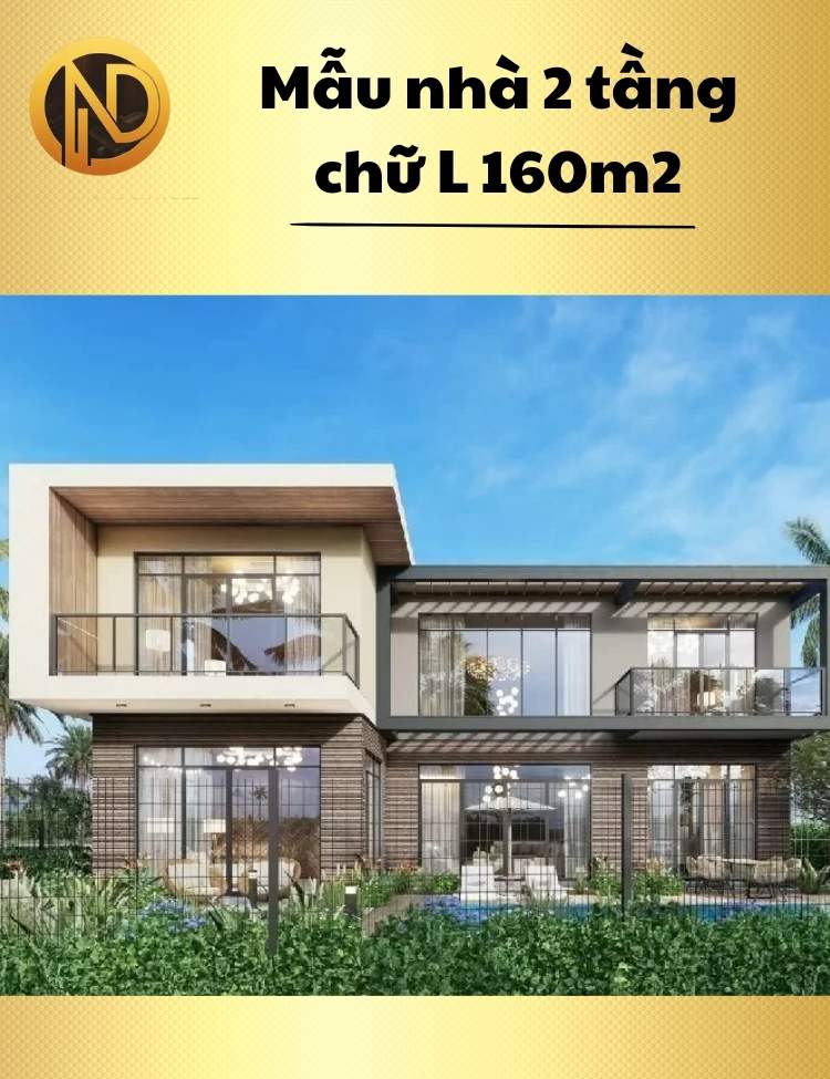 chi phí xây nhà 2 tầng 160m2