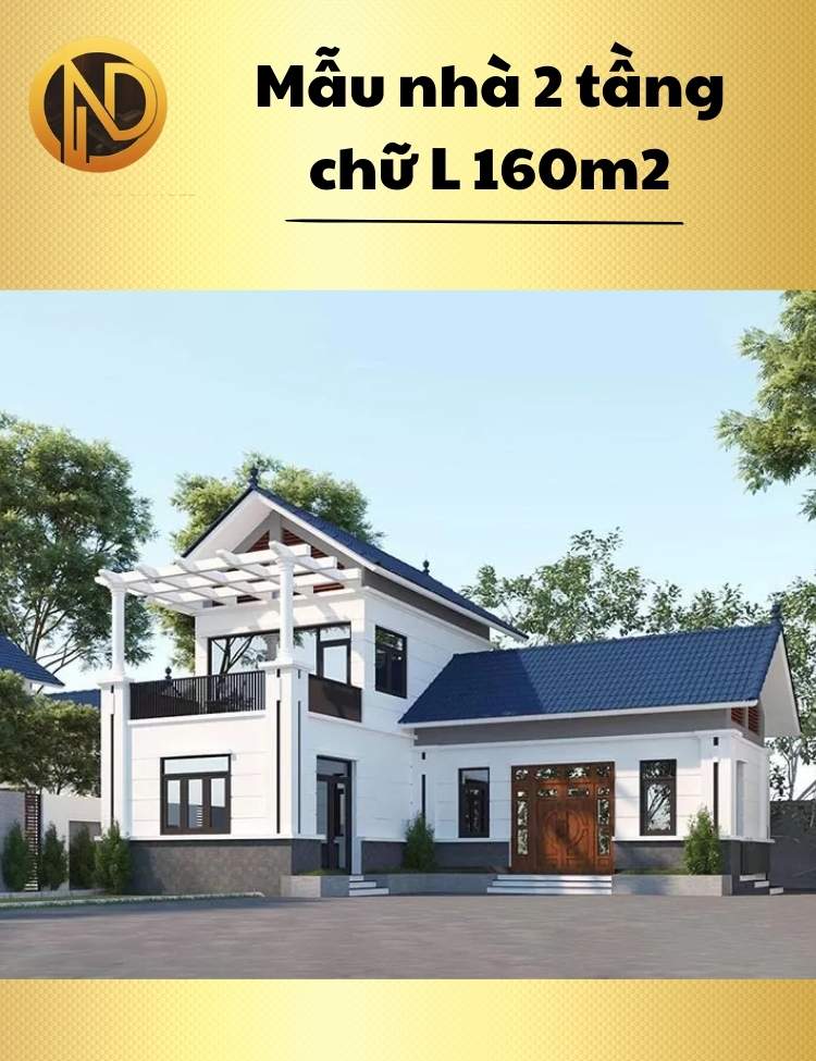 chi phí xây nhà 2 tầng 160m2