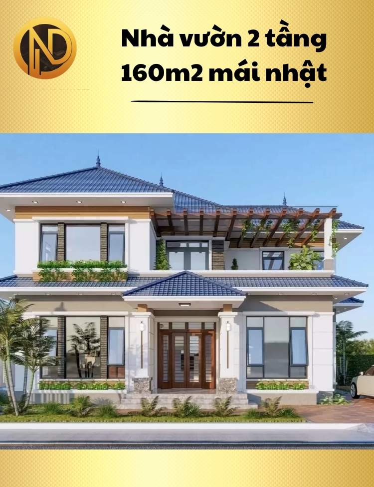 chi phí xây nhà 2 tầng 160m2