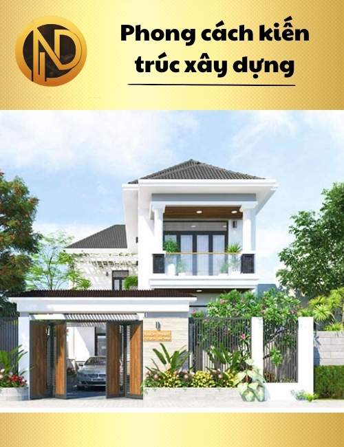 chi phí xây nhà 2 tầng 200m2