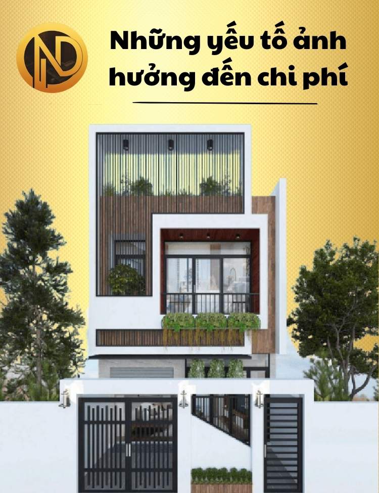 chi phí xây nhà 2 tầng 30m2