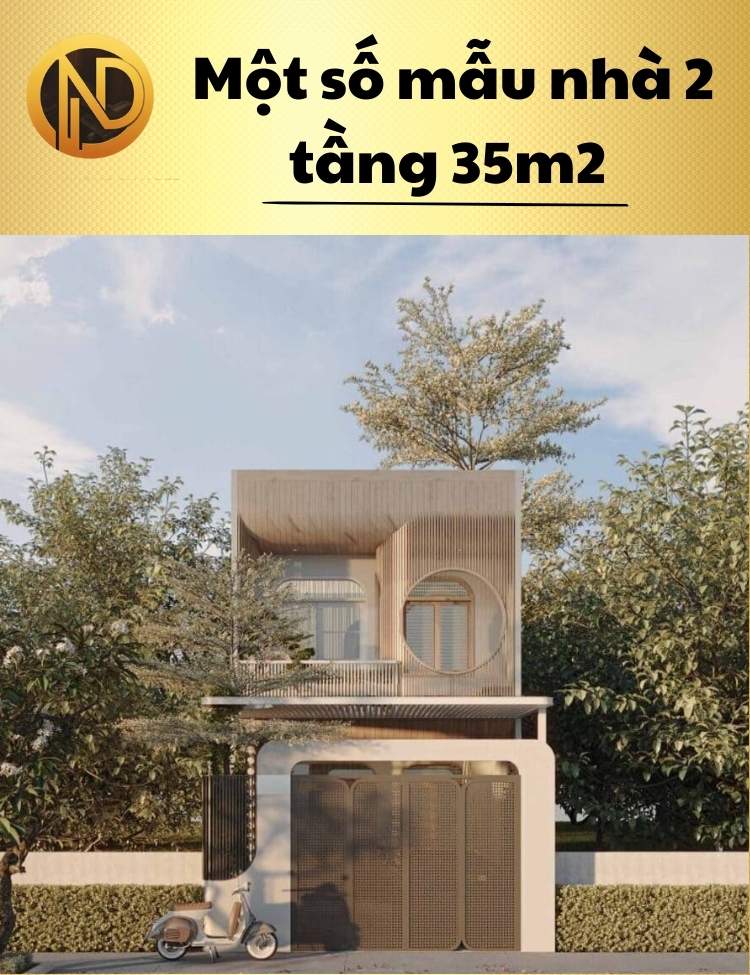 chi phí xây nhà 2 tầng 35m2