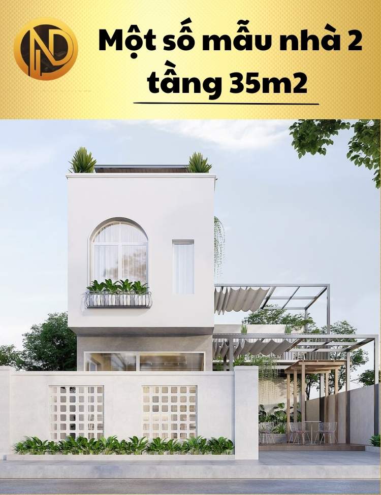 chi phí xây nhà 2 tầng 35m2