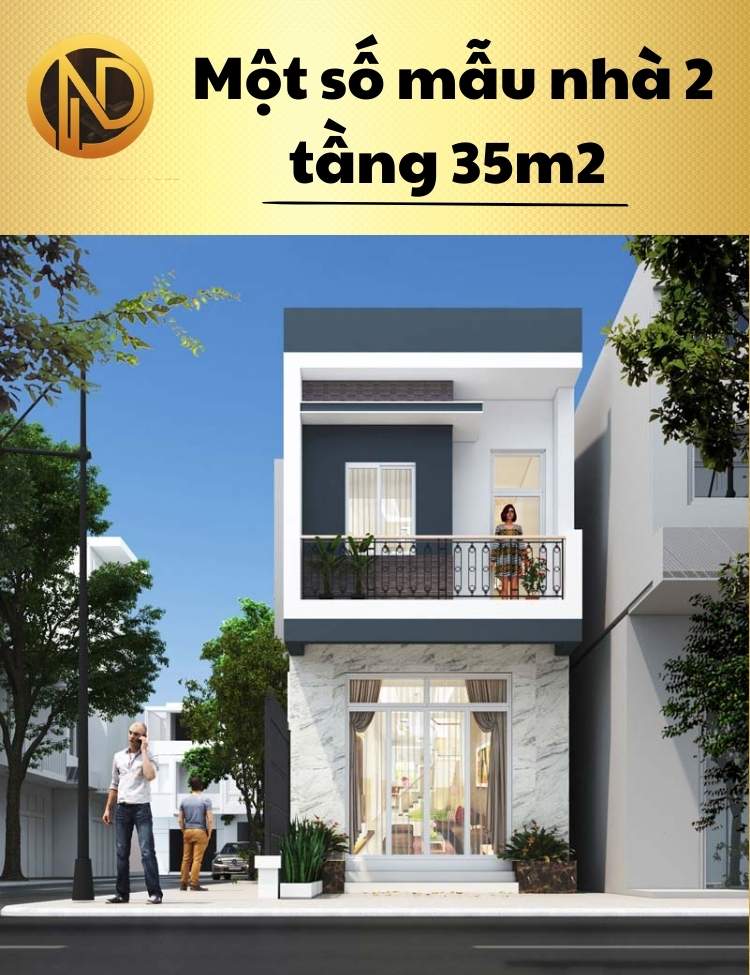 chi phí xây nhà 2 tầng 35m2