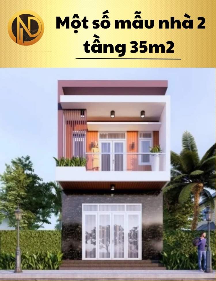 chi phí xây nhà 2 tầng 35m2