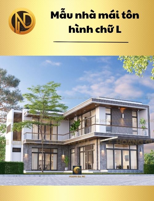 chi phí xây nhà 2 tầng mái tôn