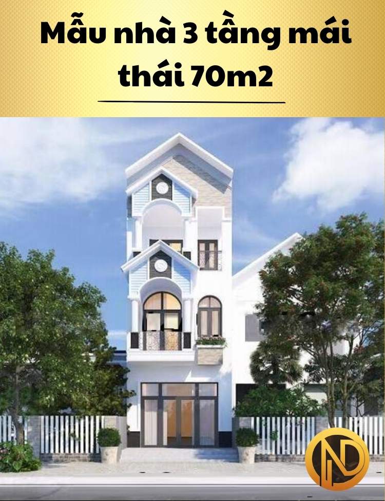 chi phí xây nhà 3 tầng 70m2
