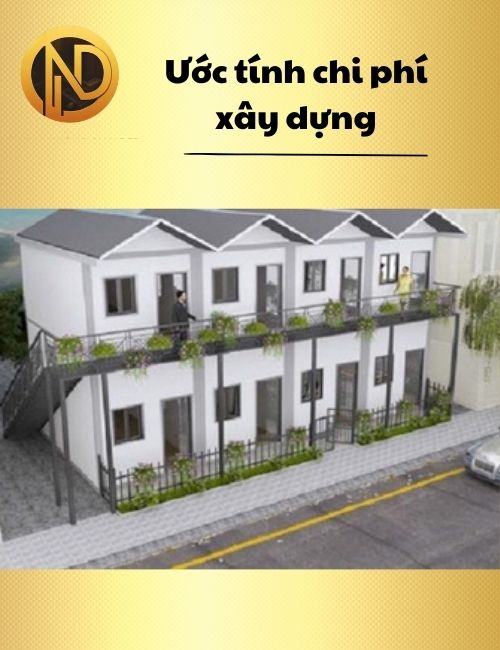 chi phí xây nhà trọ 2 tầng 100m2