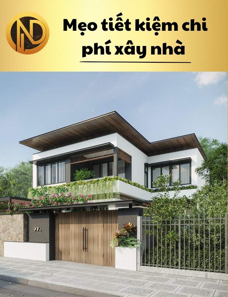 chi phí xây nhà 2 tầng chữ l