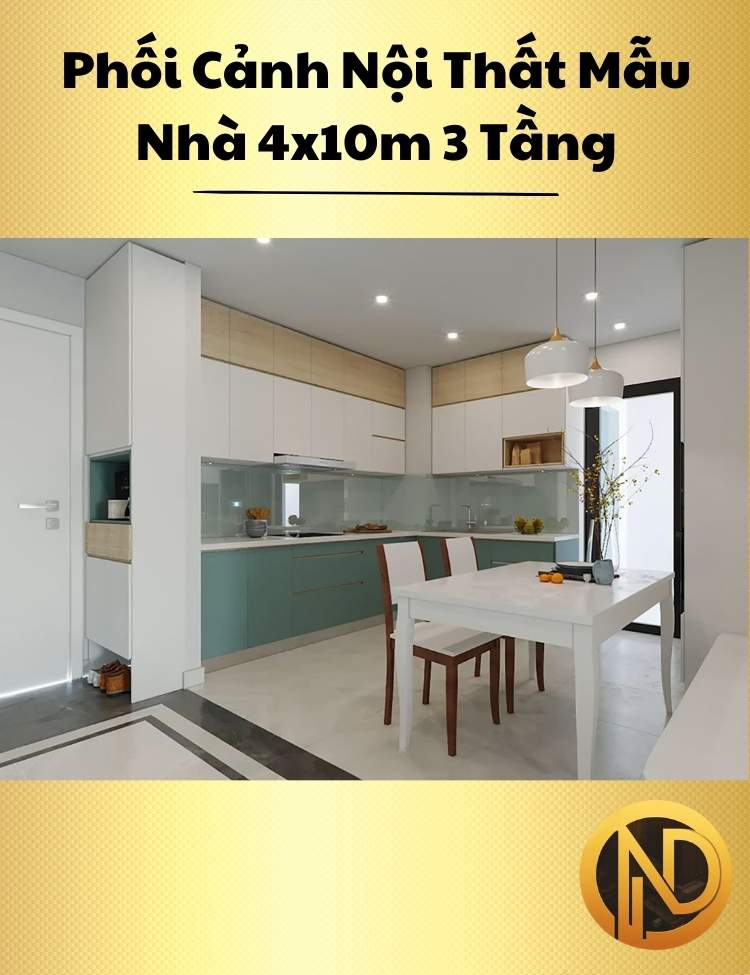 mẫu nhà 4x10m 3 tầng