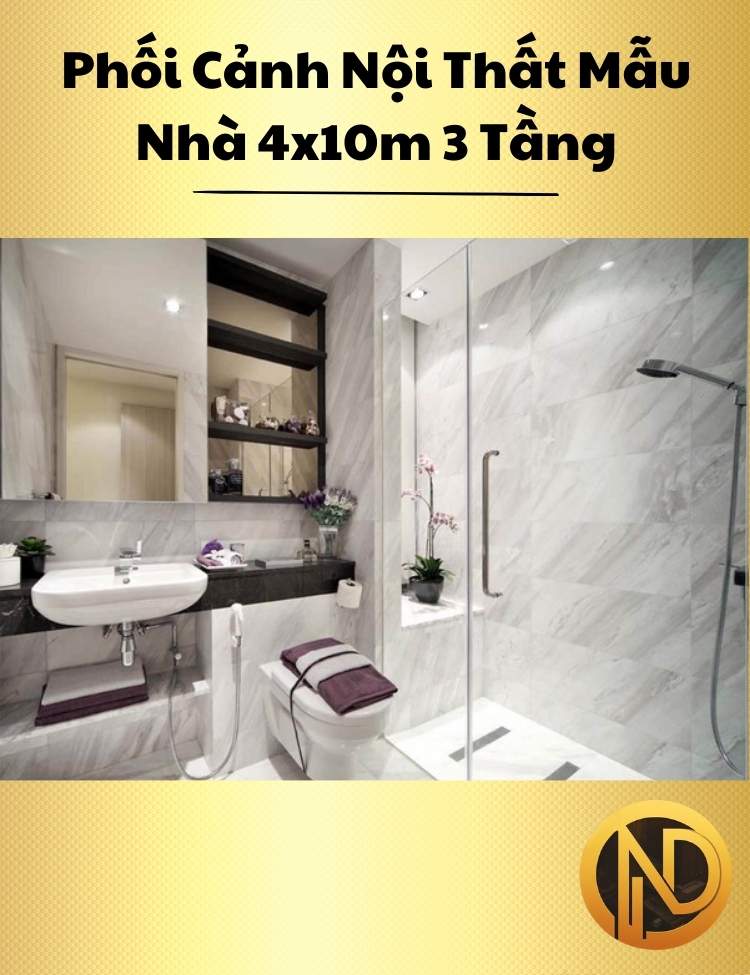 mẫu nhà 4x10m 3 tầng