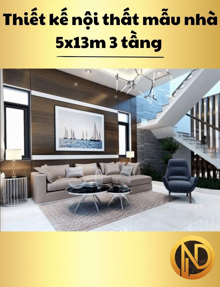 mẫu nhà 5x13m 3 tầng