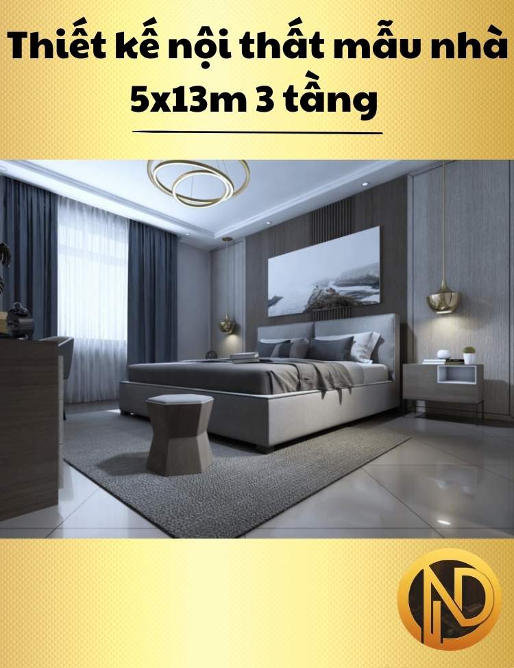 mẫu nhà 5x13m 3 tầng