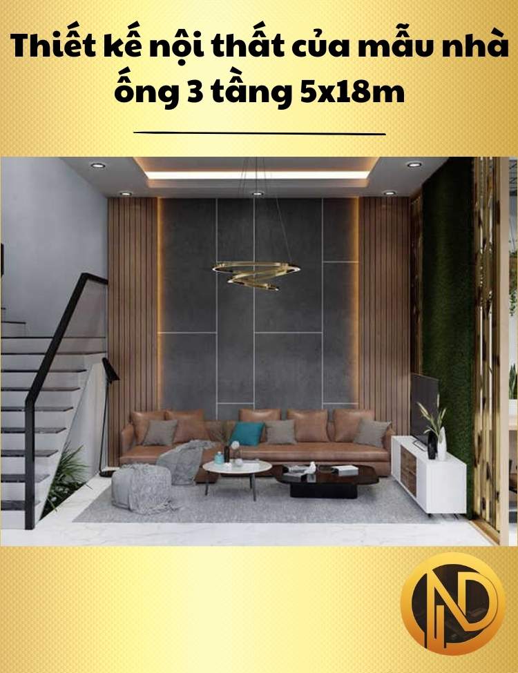 mẫu nhà ống 3 tầng mặt tiền 5x18m