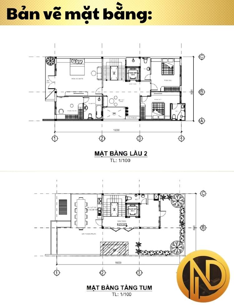 Mẫu nhà tân cổ điển phong cách Pháp mặt tiền 6m