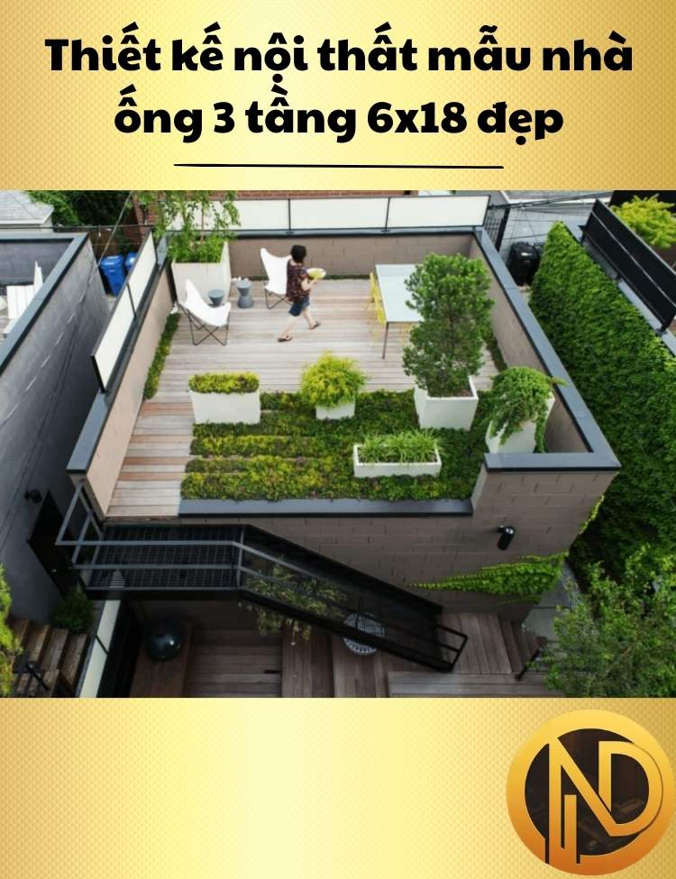 thiết kế nhà 3 tầng 6x18