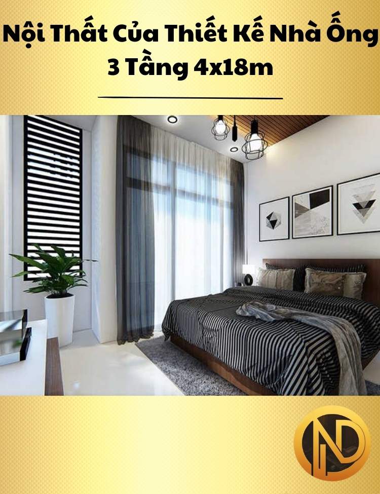 thiết kế nhà ống 3 tầng 4x18m