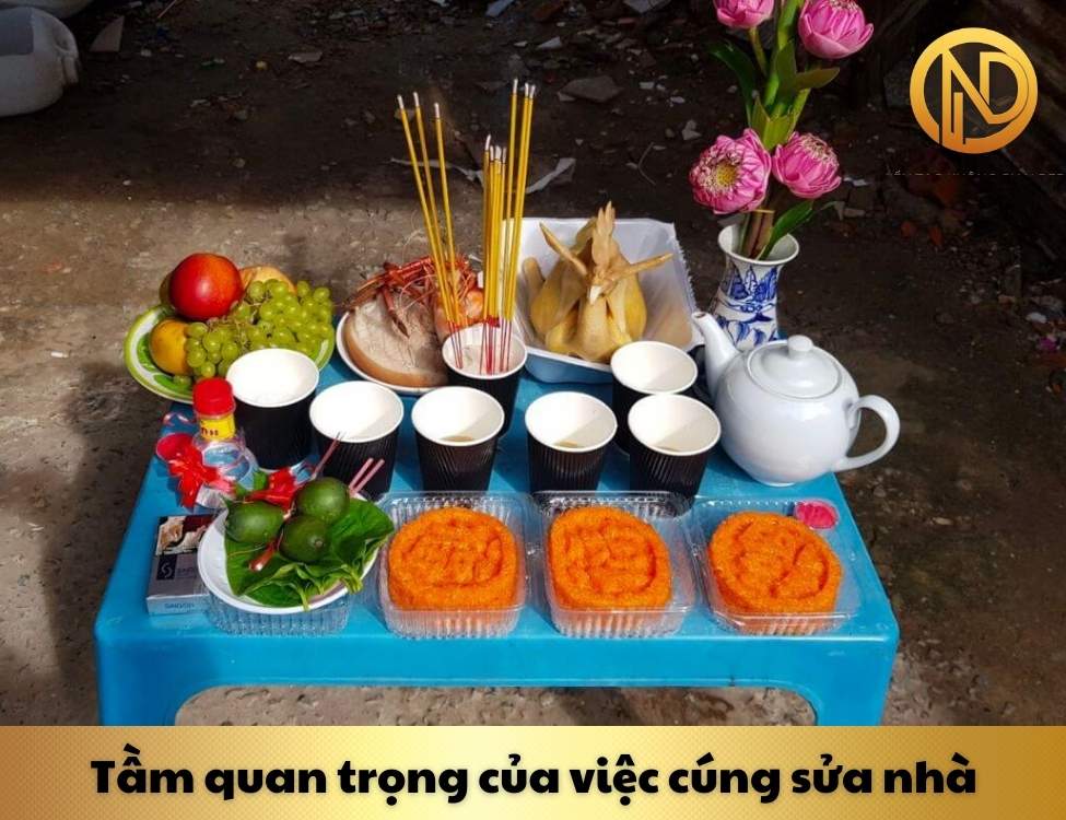 cúng sửa nhà