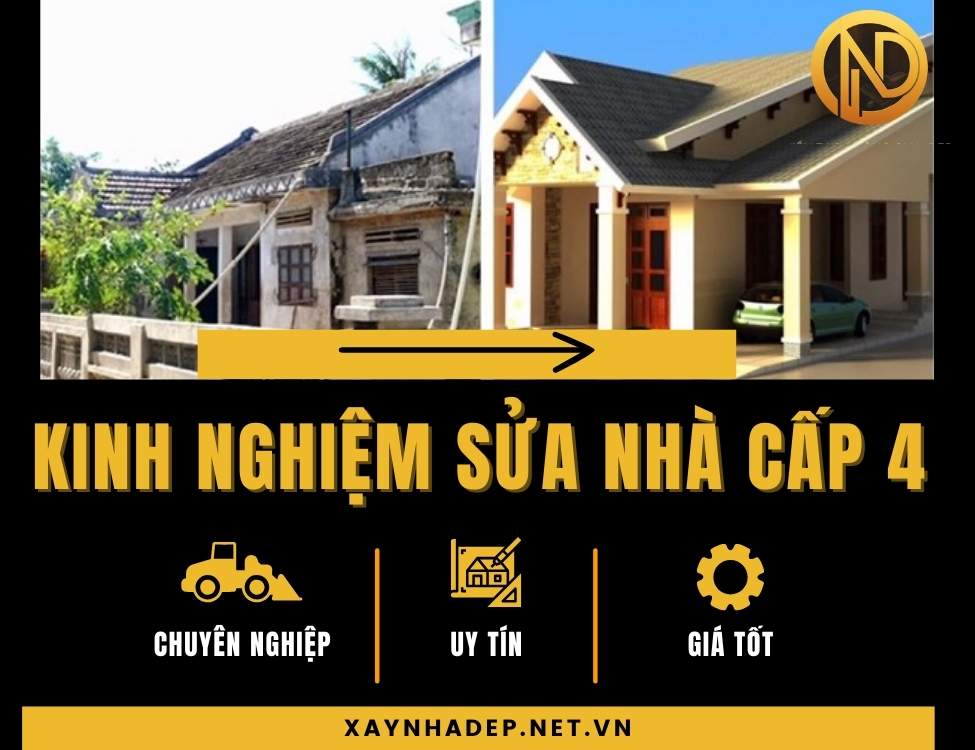 kinh nghiệm sửa nhà cấp 4