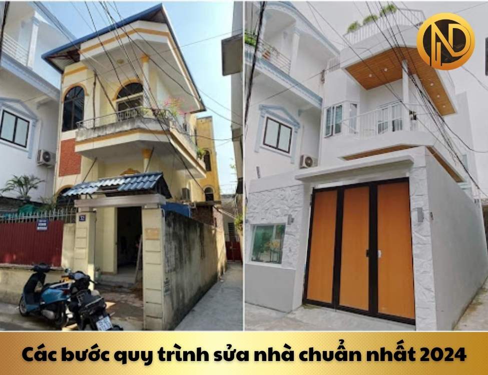 quy trình sửa nhà chuẩn