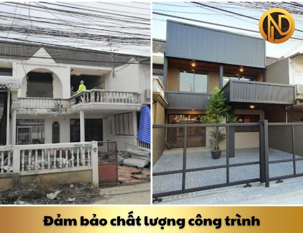 quy trình sửa nhà chuẩn