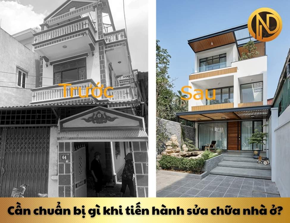 quy trình sửa nhà chuẩn