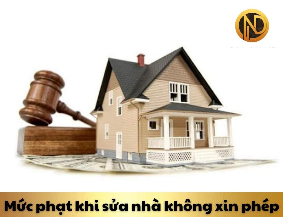 sửa nhà không xin phép phạt bao nhiêu