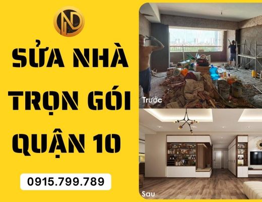 sửa nhà trọn gói quận 10