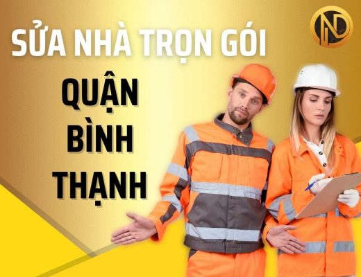 sửa nhà trọn gói quận Bình Thạnh