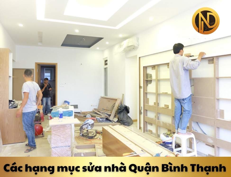 sửa nhà trọn gói quận Bình Thạnh